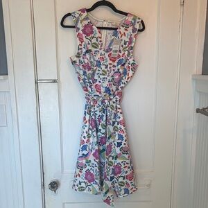 NWT Boden Mischa Belted V-Neck Dress
